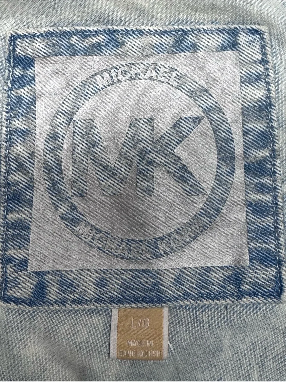 Michael Kors Light Blue Denim Jacket